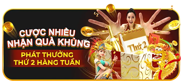 Khuyến mãi nạp tiền hàng ngày/tuần cho game bắn cá